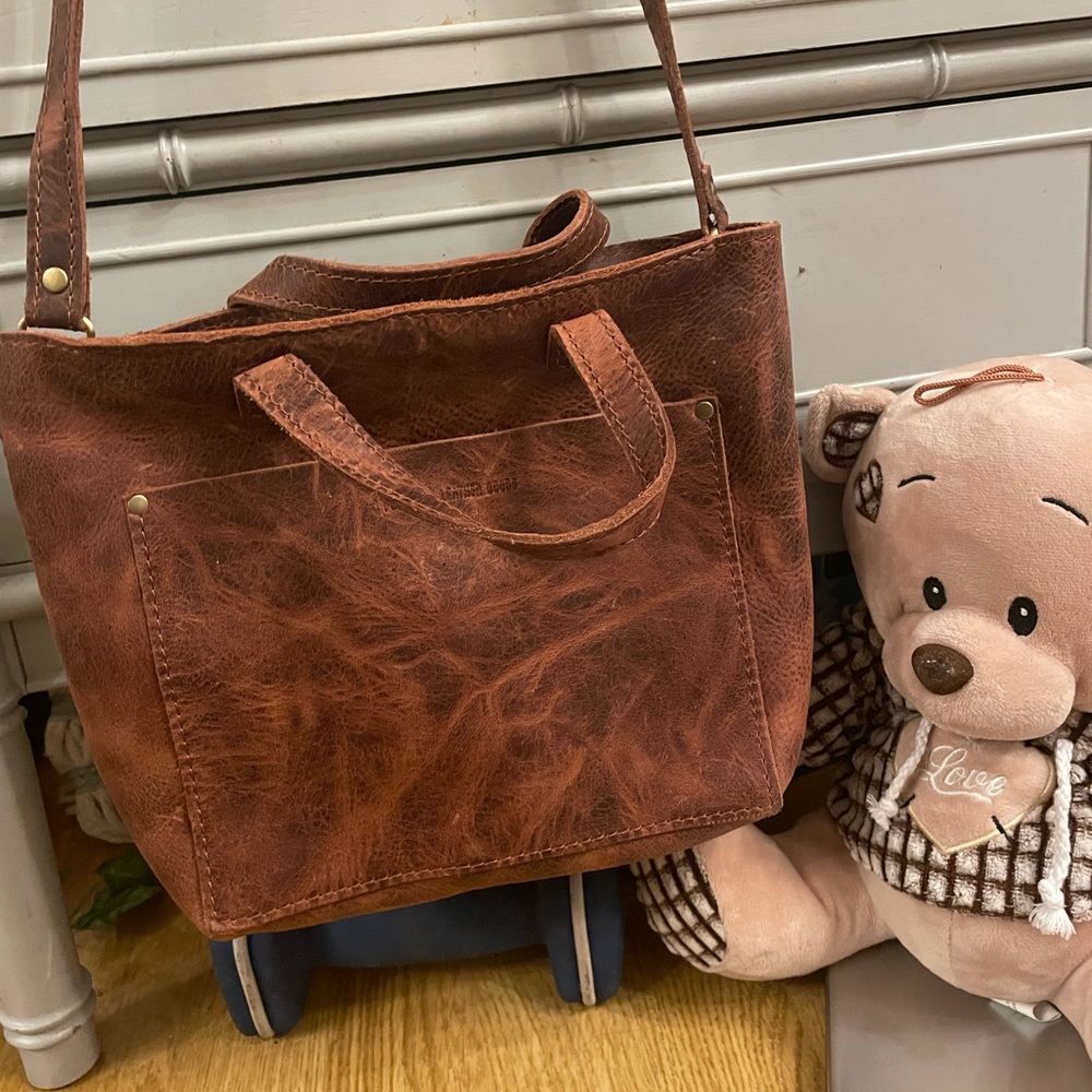 Portland Leather Goods Almost Perfect Mini Crossbody